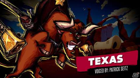 「Them's Fightin' Herds」にパワフルな新キャラ「Texas」が参戦！バトルスタイルやコンボを紹介したトレーラーも公開の画像5
