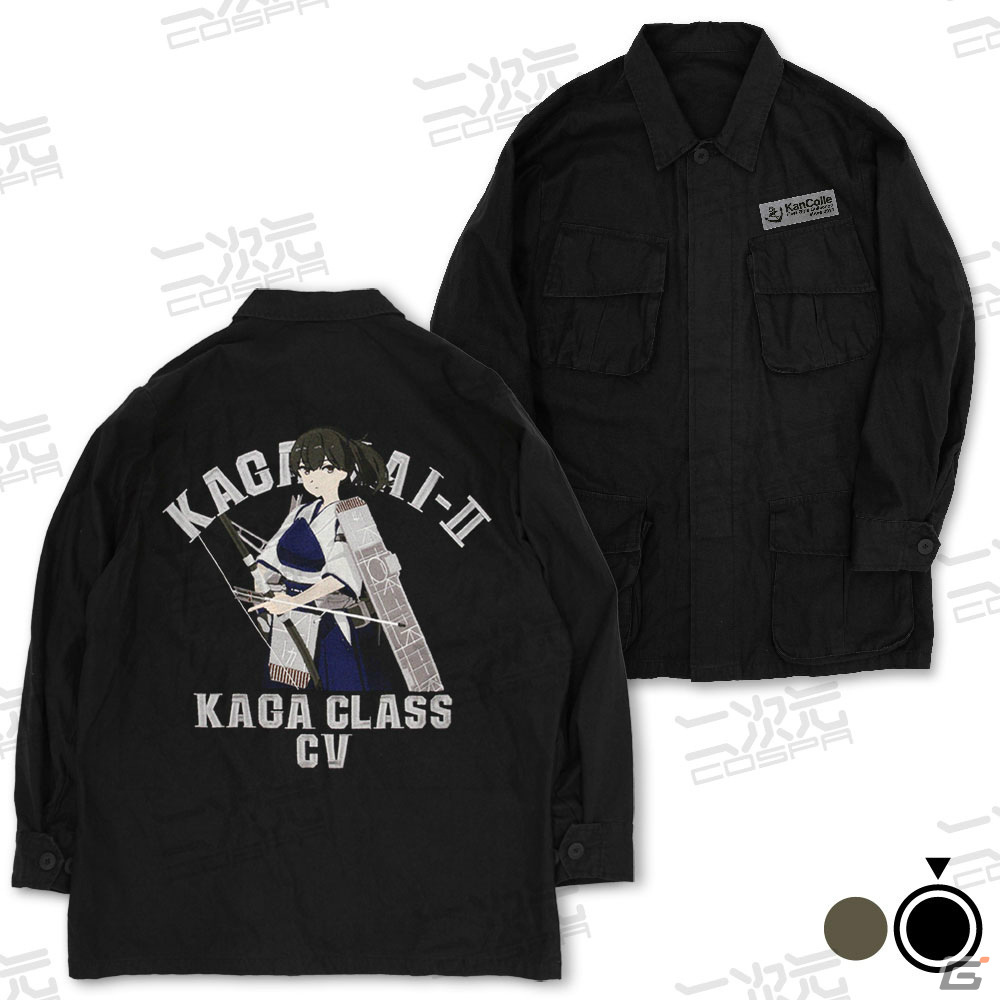 「艦隊これくしょん -艦これ-」の新グッズがコミケ101で先行販売！緻密な刺繍で加賀改ニ護を再現したファティーグジャケットが登場の画像6