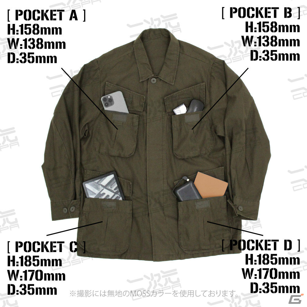 「艦隊これくしょん -艦これ-」の新グッズがコミケ101で先行販売！緻密な刺繍で加賀改ニ護を再現したファティーグジャケットが登場の画像9
