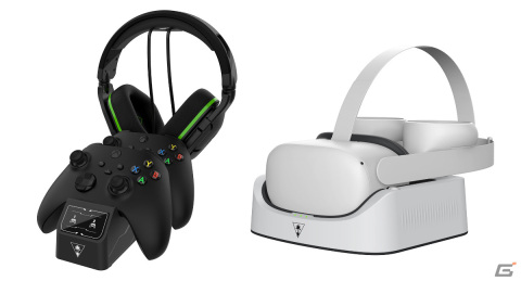 Xbox対応コントローラー向け「Fuel デュアルチャージャー」とMeta Quest 2向け「Fuel VR チャージャー」の予約受付が開始！の画像1
