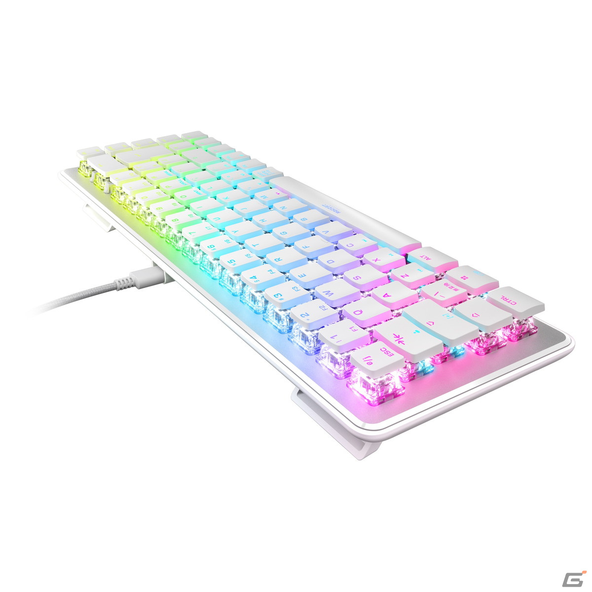 光学式ゲーミングキーボード「Vulcan II Mini」の日本語配列ホワイトカラーが12月23日より販売開始の画像3