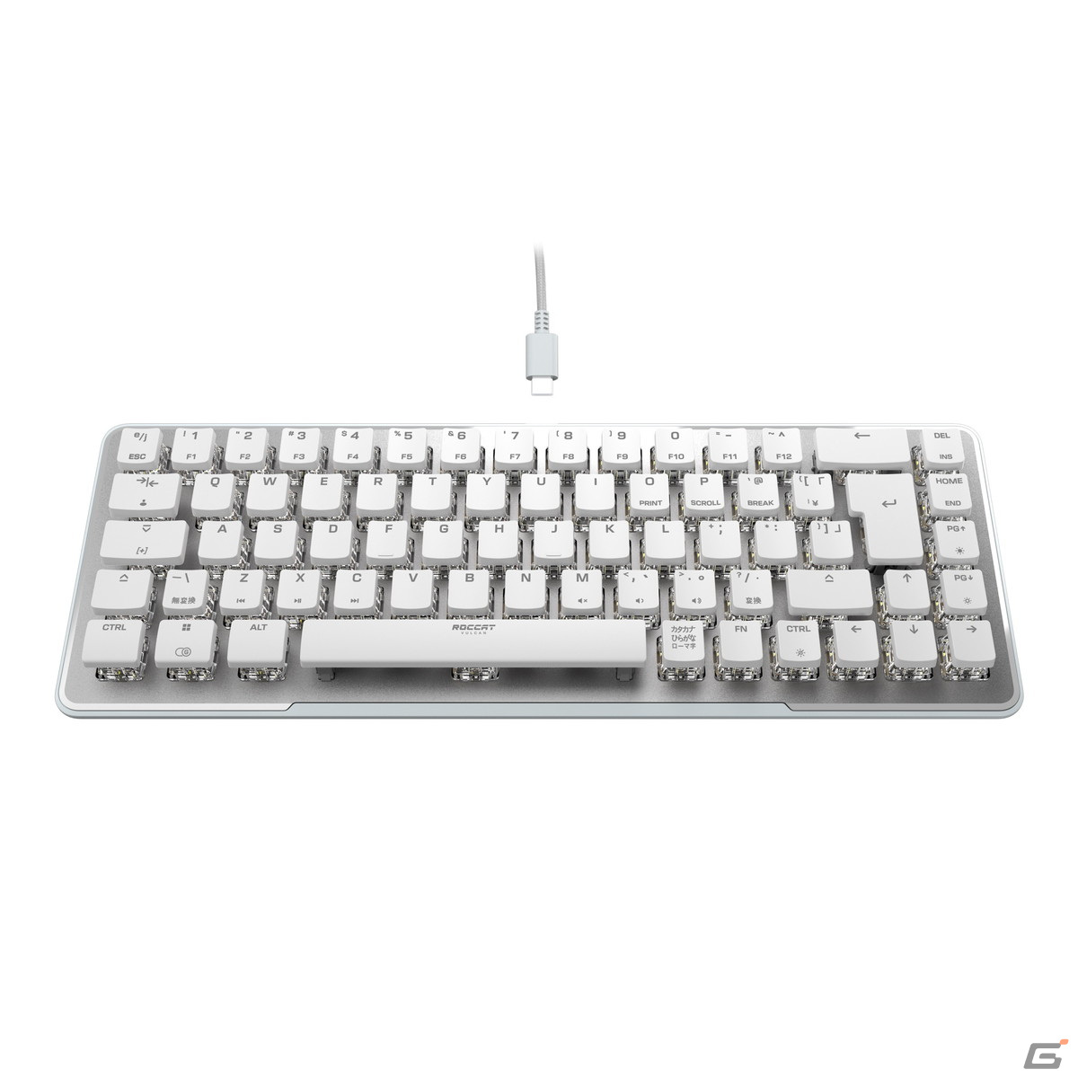 光学式ゲーミングキーボード「Vulcan II Mini」の日本語配列ホワイトカラーが12月23日より販売開始の画像6
