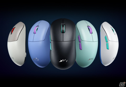 eスポーツブランド「Xtrfy」より「M8 ワイヤレス ゲーミングマウス」が本日発売！ウルトラ・ローフロントによる革新的なマウス形状を実現の画像1
