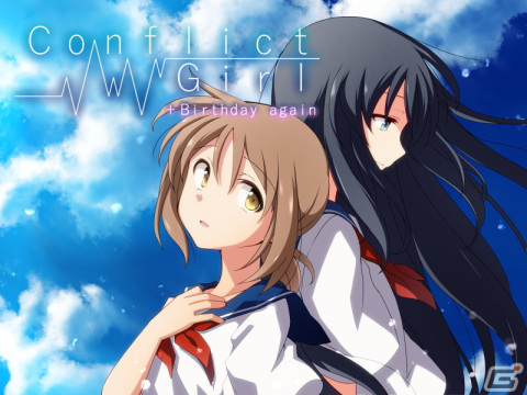 PC向け百合サイコサスペンスアドベンチャー「コンフリクトガール＋ Birthday again」が12月24日より配信！の画像1