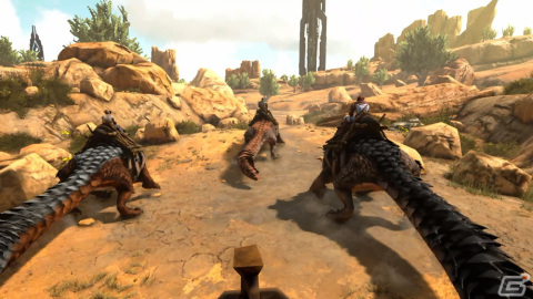 Switch版「ARK：Survival Evolved」砂漠と荒野が舞台となるDLC「ARK：Scorched Earth」のゲーム画面が公開！の画像2