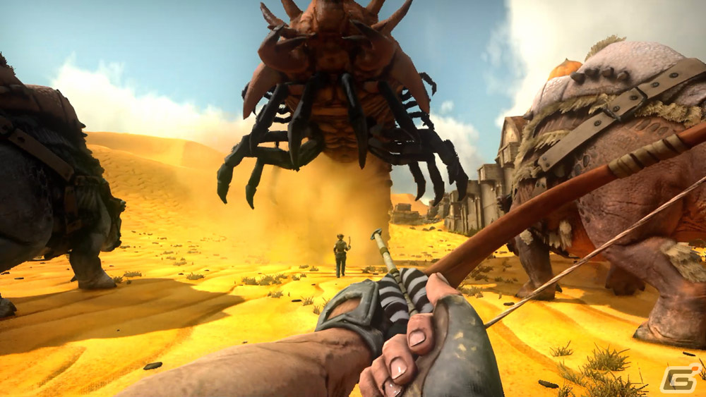 Switch版「ARK：Survival Evolved」砂漠と荒野が舞台となるDLC「ARK：Scorched Earth」のゲーム画面が公開！の画像3