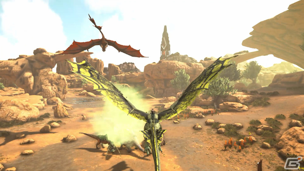 Switch版「ARK：Survival Evolved」砂漠と荒野が舞台となるDLC「ARK：Scorched Earth」のゲーム画面が公開！の画像4