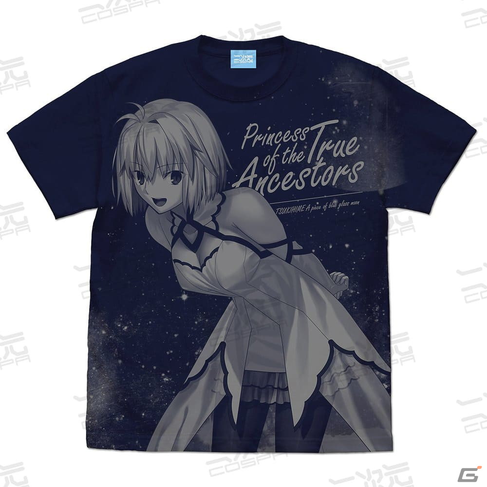 「月姫 -A piece of blue glass moon-」からアルクェイドのフルグラフィックジップパーカーや刺繍シャツが登場！の画像17