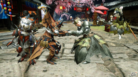 「モンスターハンターライズ：サンブレイク」特別なポーズセット「グータッチポーズ」が手に入るイベントクエストが配信開始！の画像2