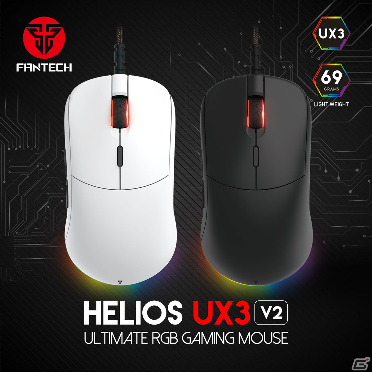 インドネシアのゲーミングデバイスブランド「Fantech」よりゲーミングマウスとマウスパッドが登場！日本初の正規販売が本日より開始の画像1