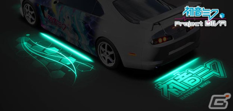 「頭文字 D THE ARCADE」と「初音ミク -Project DIVA-」のコラボが開催!初音ミクたちをモチーフにしたアバターなどが登場の画像11
