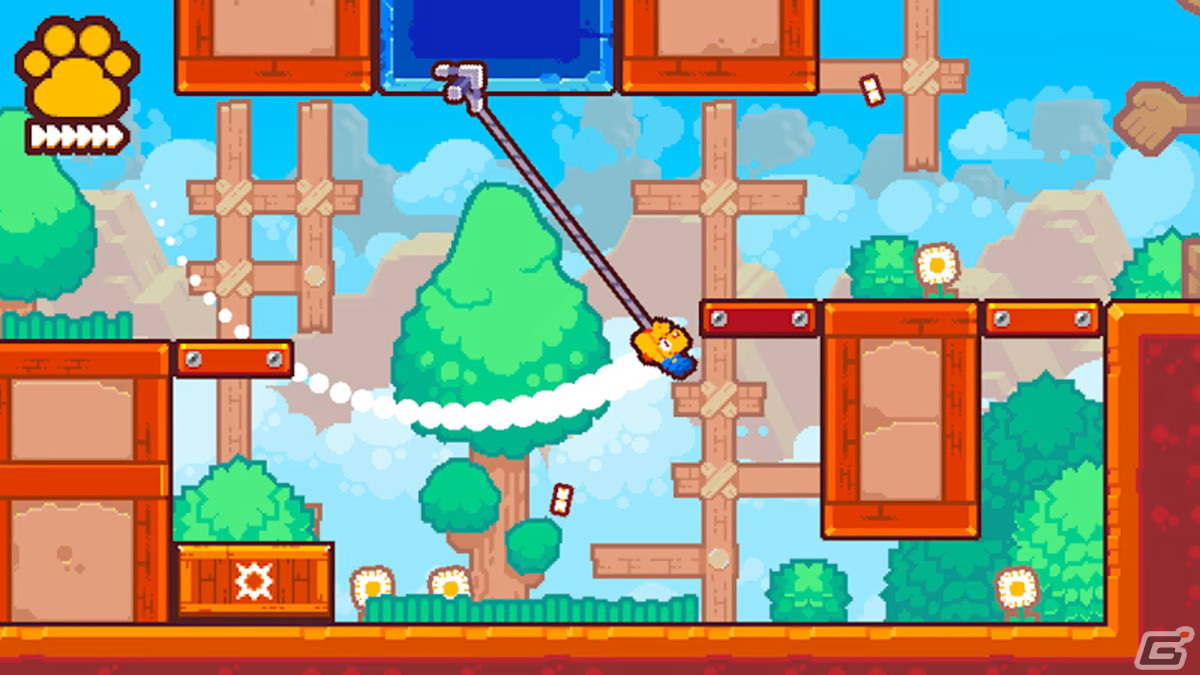 グラップリングアクションアドベンチャーゲーム「Grapple Dog」が本日配信！20％OFFで購入できる配信記念キャンペーンも開催の画像3