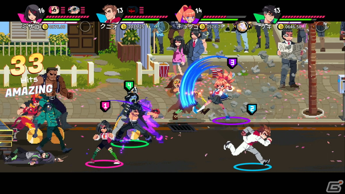 PS5/PS4/Switch版「熱血硬派くにおくん外伝 リバーシティガールズ2」オンラインプレイやクロスプレイに対応するアップデートが実施！の画像4