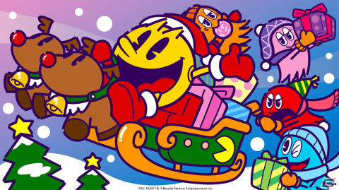 「パックマン」のブランケットやピンバッジが当たるクリスマスキャンペーンが12月24日より開催！の画像2