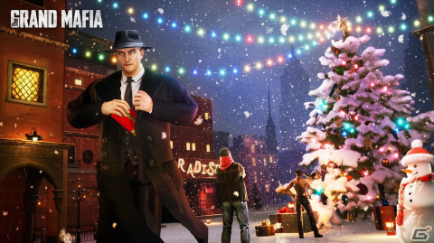 「ザ・グランドマフィア」クリスマスイベントが開催！プレイヤー同士のギフト交換や別荘内にクリスマスツリーが設置できるようにの画像3