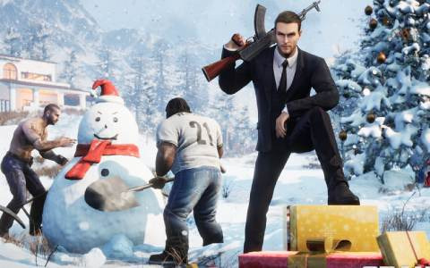 「ザ・グランドマフィア」クリスマスイベントが開催！プレイヤー同士のギフト交換や別荘内にクリスマスツリーが設置できるように