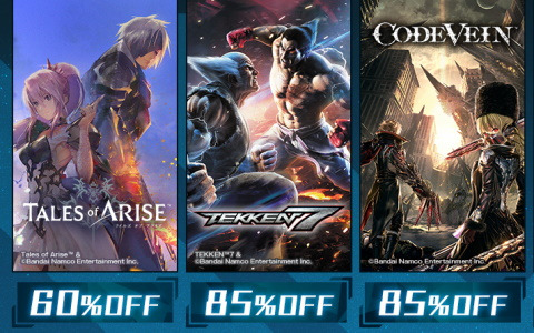 「テイルズ オブ アライズ」が60％OFF！バンナムのSteam向けタイトルが最大90％OFFになるWINTER SALEが開始