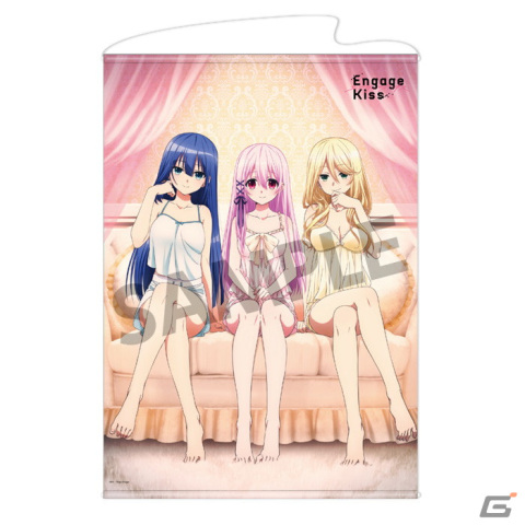 「Engage Kiss」のホビーストック企画商品が登場！キャラファイングラフ、タペストリー、アクリルフィギュアなどの画像2