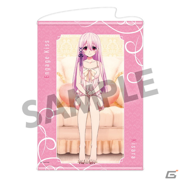 「Engage Kiss」のホビーストック企画商品が登場！キャラファイングラフ、タペストリー、アクリルフィギュアなどの画像3