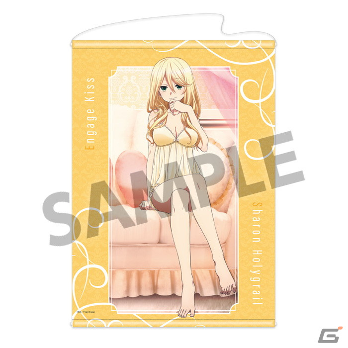 「Engage Kiss」のホビーストック企画商品が登場！キャラファイングラフ、タペストリー、アクリルフィギュアなどの画像5