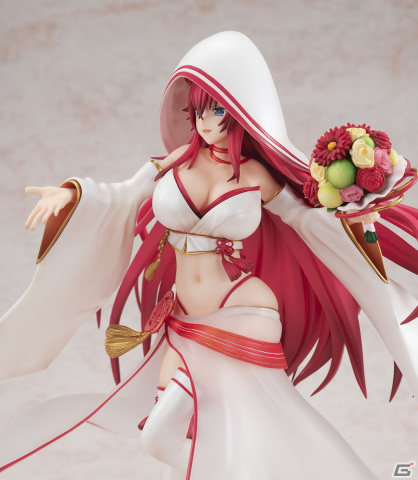 「ハイスクールD×D HERO」リアス・グレモリー 白無垢ビキニver.が1/7フィギュア化！の画像11