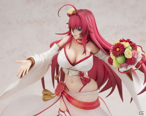 「ハイスクールD×D HERO」リアス・グレモリー 白無垢ビキニver.が1/7フィギュア化！の画像14