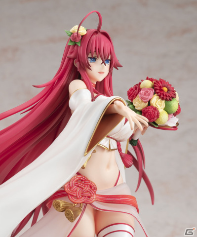 「ハイスクールD×D HERO」リアス・グレモリー 白無垢ビキニver.が1/7フィギュア化！の画像16