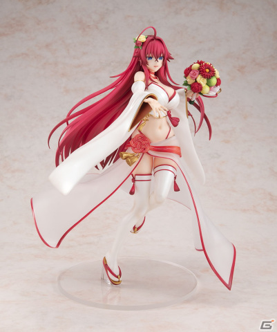 「ハイスクールD×D HERO」リアス・グレモリー 白無垢ビキニver.が1/7フィギュア化！の画像8