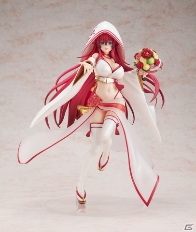 「ハイスクールD×D HERO」リアス・グレモリー 白無垢ビキニver.が1/7フィギュア化！の画像9