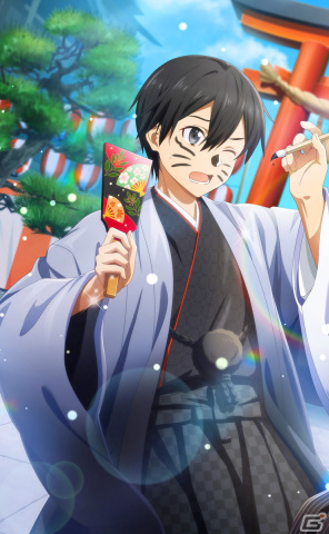 ソードアート・オンライン 北野天満宮　和装　正月　着物　キリト　缶バッジセット① ソードアート・オンライン 北野天満宮 和装 正月 着物 キリト 缶バッジ