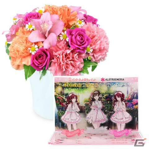 アイドルマスター　シャニマス　アルストロメリア　アクリルスタンド　甘奈　甜花 シャニマス」大崎甘奈、大崎甜花、桑山千雪が選んだ