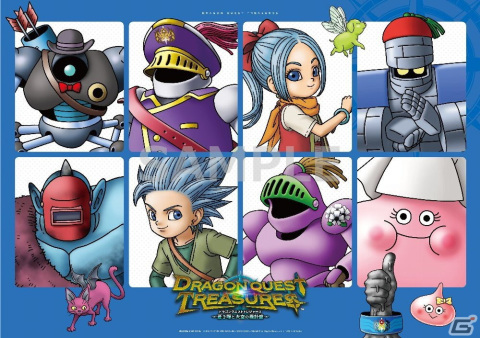 「ドラゴンクエスト トレジャーズ　蒼き瞳と大空の羅針盤」とSQUARE ENIX CAFEのコラボが2023年1月21日より実施決定！の画像6
