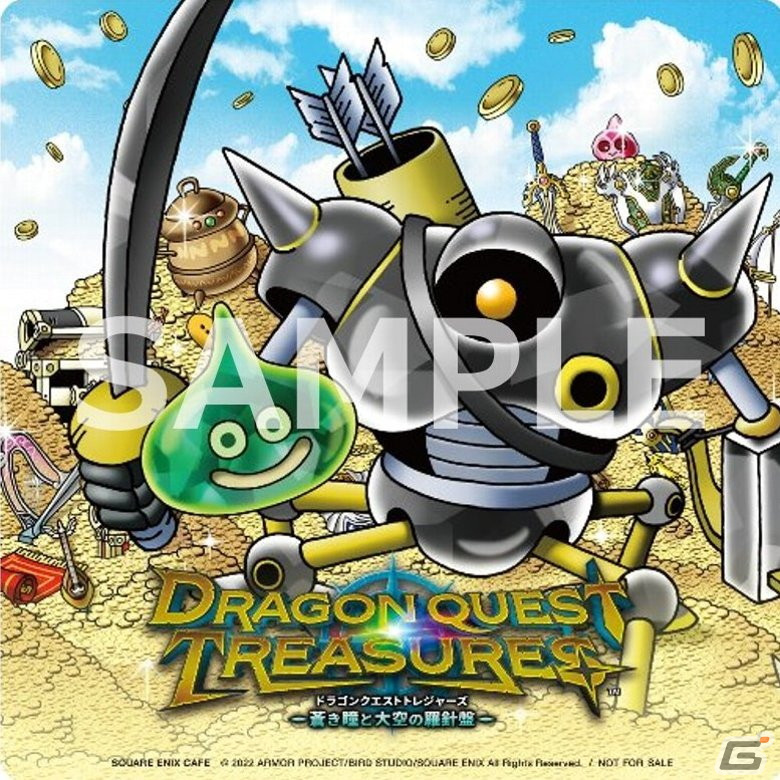 「ドラゴンクエスト トレジャーズ　蒼き瞳と大空の羅針盤」とSQUARE ENIX CAFEのコラボが2023年1月21日より実施決定！の画像20