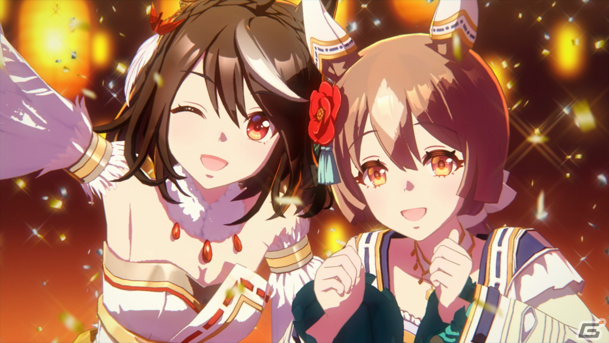 「ウマ娘 プリティーダービー」にて「ゆく年くる年キャンペーン」が開催！正月衣装のキタサンブラック＆サトノダイヤモンドが登場の画像3