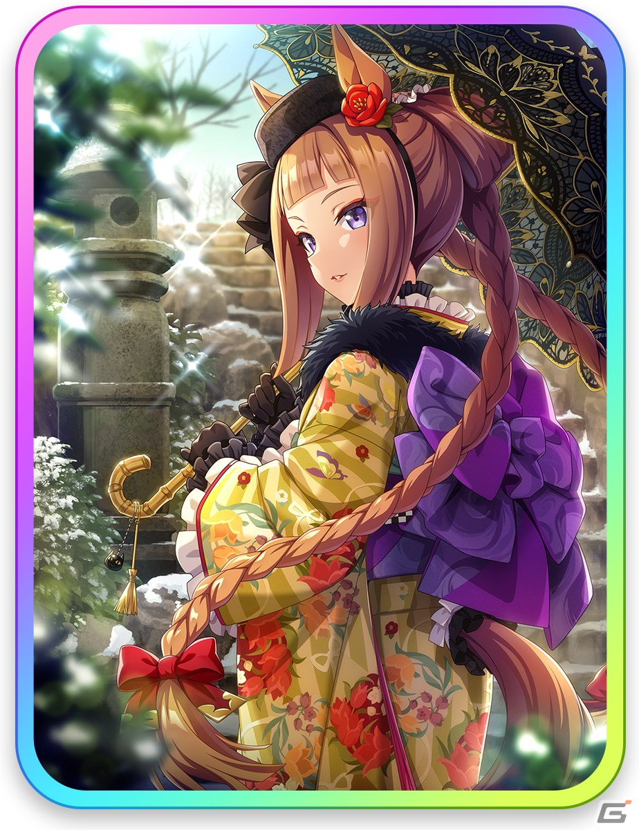 「ウマ娘 プリティーダービー」にて「ゆく年くる年キャンペーン」が開催！正月衣装のキタサンブラック＆サトノダイヤモンドが登場の画像9