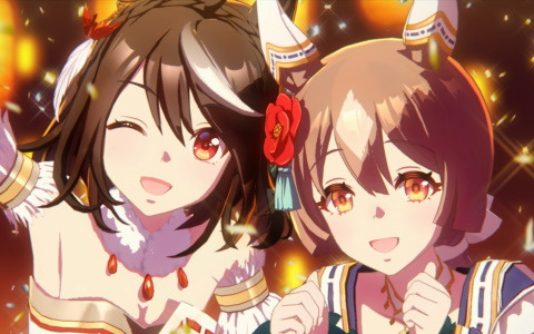 「ウマ娘 プリティーダービー」にて「ゆく年くる年キャンペーン」が開催！正月衣装のキタサンブラック＆サトノダイヤモンドが登場