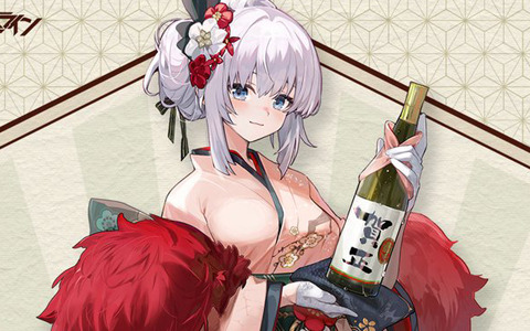 「ドールズフロントライン」個性あふれる華やかな着物のスキンテーマ「冬夢繁霜」が公開！お正月イベントの情報も