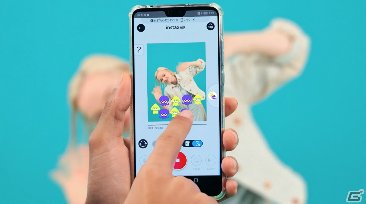 Switchでの体験をチェキプリントにできるスマホプリンター「INSTAX mini Link」の専用アプリがバージョンアップ！の画像13