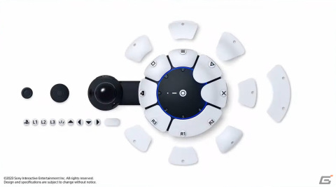 PS5用新型コントローラー「Project Leonardo」がCES 2023にて発表！体に不自由がある人も簡単にゲームが楽しめるようにデザインの画像3