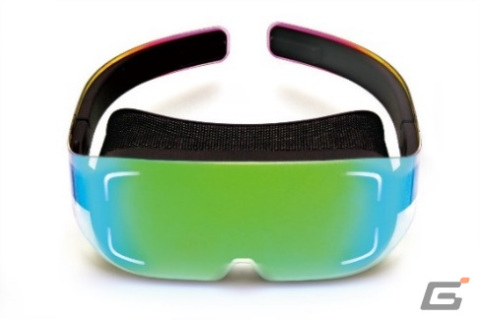 シャープがスマートフォン接続型VR用ヘッドマウントディスプレイのプロトタイプを開発――約175gの超軽量ボディと高精細映像を実現の画像1