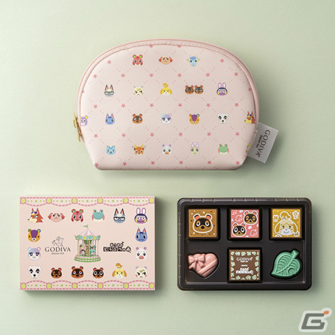 ゴディバ×「あつまれ どうぶつの森」の限定チョコアソートが販売開始！たぬきちやしずえたちの描かれた可愛らしいデザインに注目の画像5