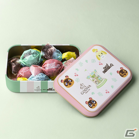 ゴディバ×「あつまれ どうぶつの森」の限定チョコアソートが販売開始！たぬきちやしずえたちの描かれた可愛らしいデザインに注目の画像9