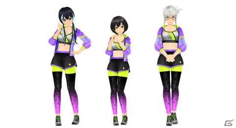「スクールガールストライカーズ2」に限定コスチューム「ランニングウェア」が登場！降神小織専用「カジュアルランナー」もの画像2