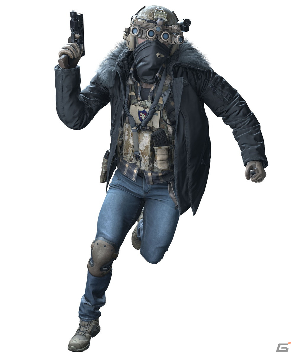 バイオハザード RE:バース」にハウンドウルフ隊から「ケイナイン」が