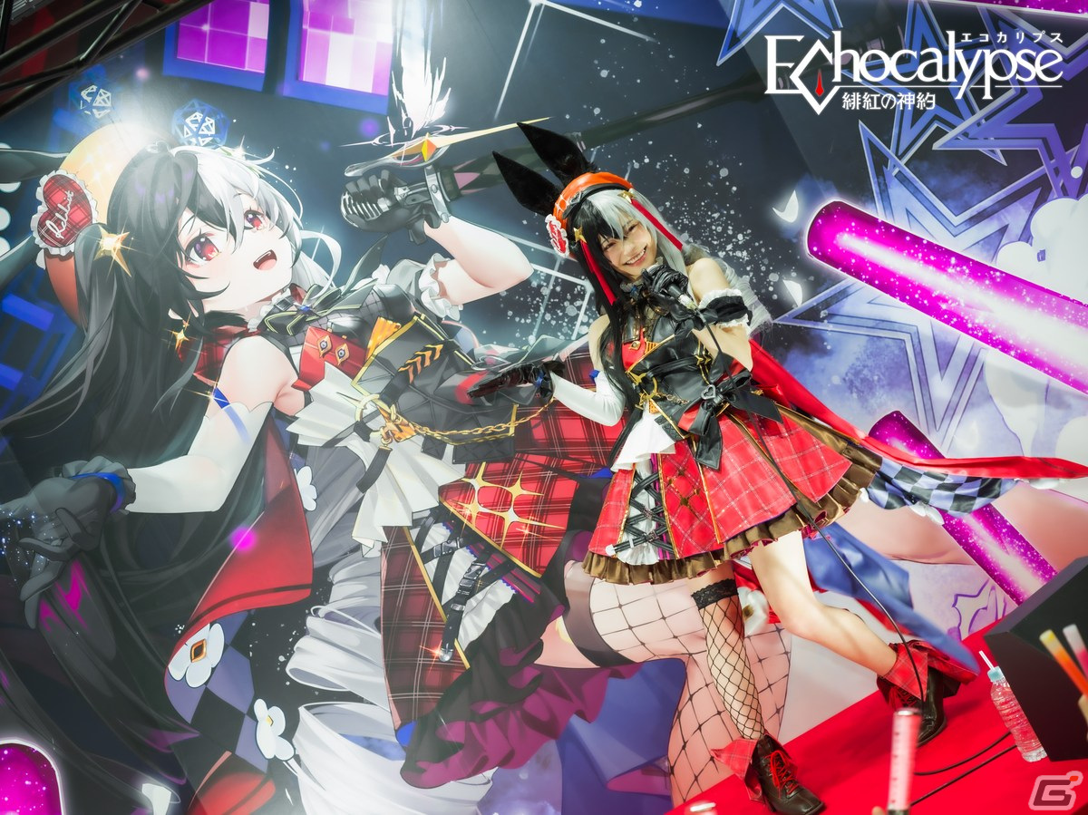 「Echocalypse -緋紅の神約-」C101のオフィシャルレポートが公開！メイキング動画や生放送アーカイブも配信中の画像10