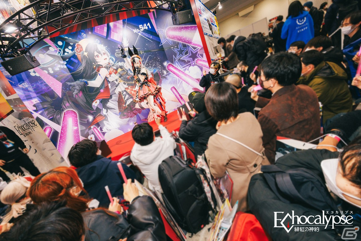 「Echocalypse -緋紅の神約-」C101のオフィシャルレポートが公開！メイキング動画や生放送アーカイブも配信中の画像8