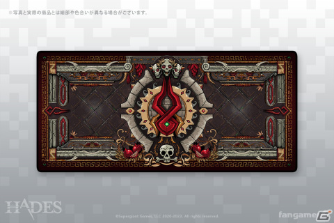 「HADES」とFangamerのコラボアイテム6点が販売開始！ケルベロスデザインのパーカーやスケリーのおしゃべりぬいぐるみなどが登場の画像22