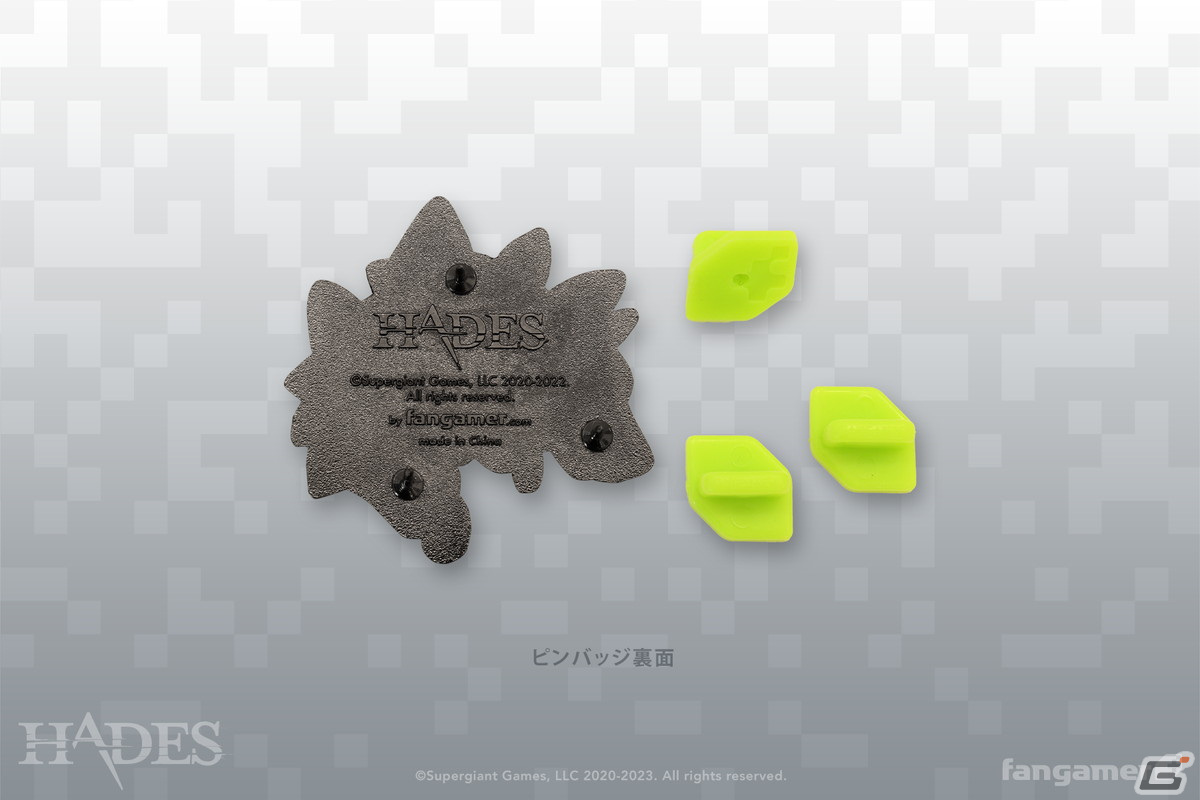「HADES」とFangamerのコラボアイテム6点が販売開始！ケルベロスデザインのパーカーやスケリーのおしゃべりぬいぐるみなどが登場の画像20