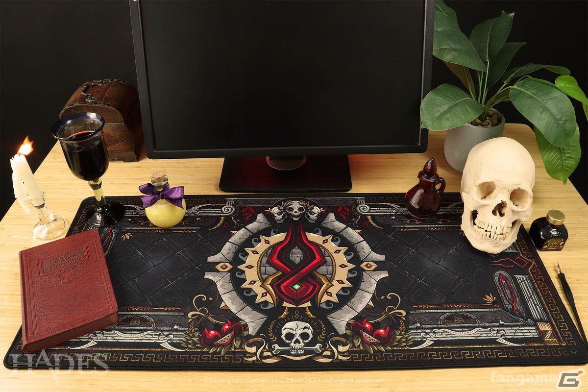 「HADES」とFangamerのコラボアイテム6点が販売開始！ケルベロスデザインのパーカーやスケリーのおしゃべりぬいぐるみなどが登場の画像24