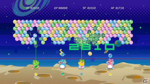 「パズルボブル エブリバブル!」にスペースインベーダー45周年を記念したコラボゲーム「パズルボブルvsインベーダー」が収録！の画像2